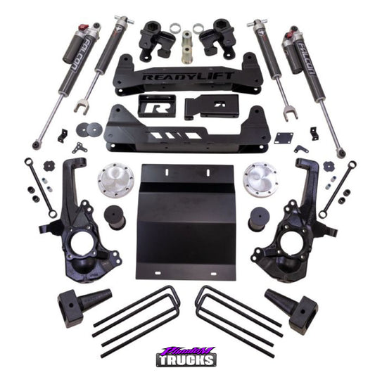 6" MAX 2.1 Suspension System w/Falcon 2.1 Shocks - GM Silverado / Sierra 2500HD/3500HD 2020-2024 (SKU: 42-30640)