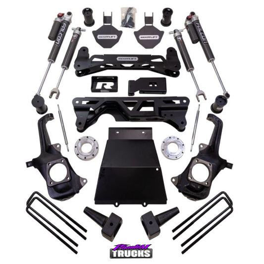 5-6" MAX 2.1 Suspension System w/Falcon Shocks - GM Silverado / Sierra 2500HD/3500HD 2011-2019 (SKU: 42-31540)
