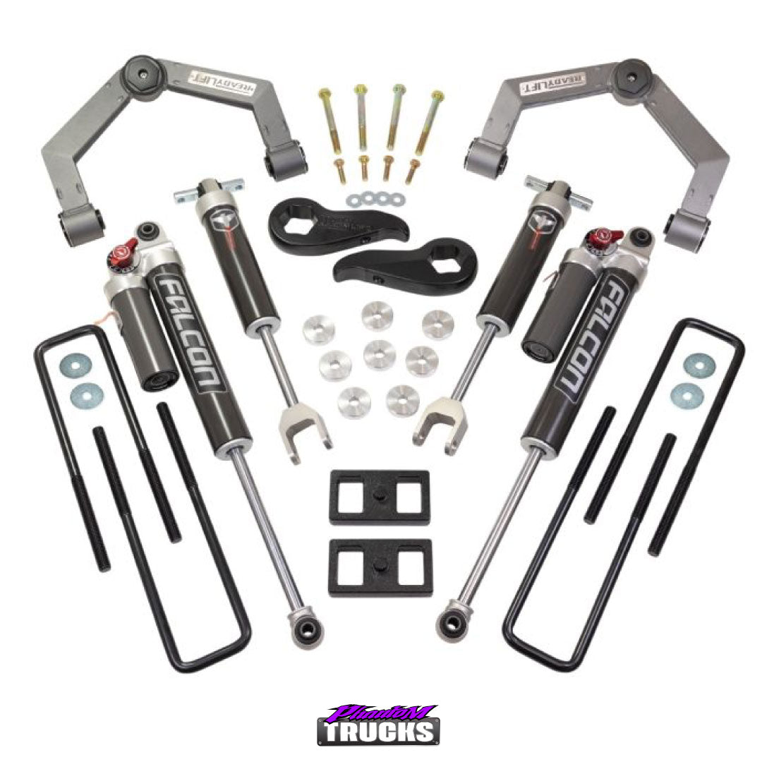 3" SST2.1 Lift Kit With Fabricated Control Arms and Falcon 2.1 Shocks - GM Silverado / Sierra 2500HD/3500HD 2011-2019 (SKU: 62-35160)