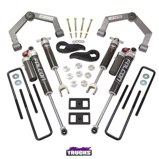 3" SST2.1 Lift Kit With Fabricated Control Arms and Falcon 2.1 Shocks - GM Silverado / Sierra 2500HD/3500HD 2011-2019 (SKU: 62-35160)