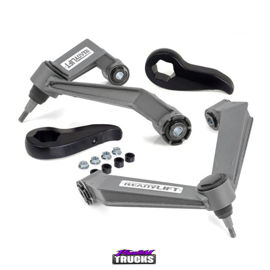 2.25" Front Leveling Kit w/Heavy-Duty Fabricated Control Arms - GM 2500/3500 HD 2011-2019 (SKU: 66-3012)