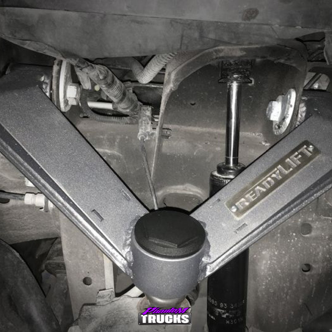 2.25" Front Leveling Kit w/Heavy-Duty Fabricated Control Arms - GM 2500/3500 HD 2011-2019 (SKU: 66-3012)