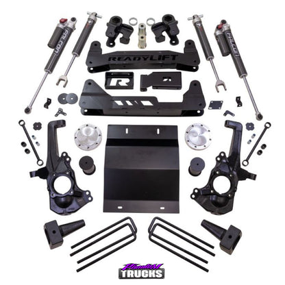 6" MAX 2.1 Suspension System w/Falcon 2.1 Shocks - GM Silverado / Sierra 2500HD/3500HD 2020-2024 (SKU: 42-30640)
